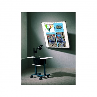 Projektionswand 150x150 cm (Format 1:1-OH Projektion), neig- und schwenkbar, Projektionswand 150x150 cm (Format 1:1-OH Projektion), neig- und schwenkbar,